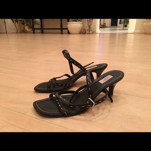 Loft brand news wrap around sandals, never worn